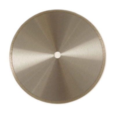 กดเย็น 14 นิ้ว 350 × 2.2 / 3.2 × 10 × 25.4mm × 24T ใบมีดขอบเพชรแบบต่อเนื่องสำหรับเครื่องบดมุม