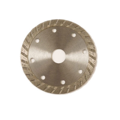 Turbo Diamond Blade Cold Press 4.5inch '115×1.2/2.0×10×22.23mm คุณภาพสูง สำหรับงานทั่วไป เซรามิค หินอ่อน