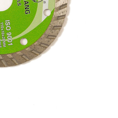 Cold Press 4.3inch '110×1.2/1.8×10×20mm Turbo Diamond Blade For General Purpose,Ceramic, Marble and Concrete