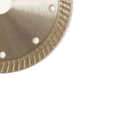 Hot Press คุณภาพสูง 5 นิ้ว '125 × 1.2 / 2.0 × 10 × 22.23mm Porcelain Diamond Blade65Mn ตัวเหล็กที่มีอายุการใช้งานยาวนาน