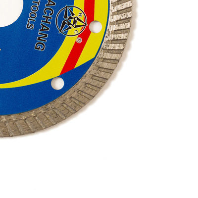 Hot Press คุณภาพสูง 5 นิ้ว '125 × 1.2 / 2.0 × 10 × 22.23mm Porcelain Diamond Blade65Mn ตัวเหล็กที่มีอายุการใช้งานยาวนาน