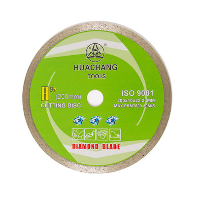 200mmx22.23mm 8 นิ้วใบมีดเพชรต่อเนื่องสำหรับงานก่ออิฐ