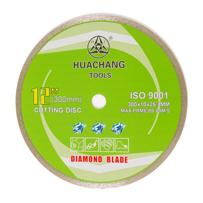 10 "12" ใบมีดเพชรขอบต่อเนื่อง 300 มม. ตัดกระเบื้องพอร์ซเลน