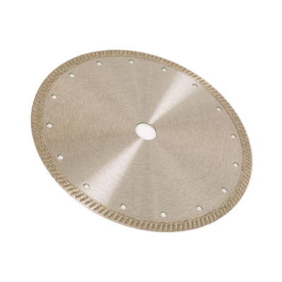 Cold Press 7inch 180×1.6/2.6×10×22.23mm Turbo Diamond Blade For General Purpose, Ceramic, Marble and Concrete