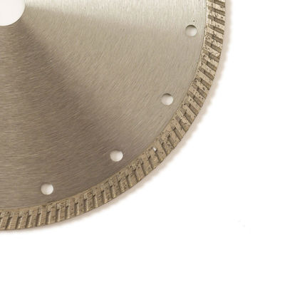 Cold Press 7inch 180×1.6/2.6×10×22.23mm Turbo Diamond Blade For General Purpose, Ceramic, Marble and Concrete