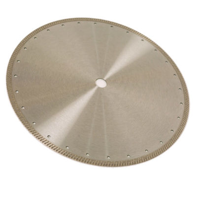 คุณภาพสูง 16 นิ้ว 400x10 × 25.4 มม. Dry Cut ต่อเนื่อง Diamond Turbo Blade สำหรับหินแกรนิต 16 นิ้ว 400 มม. x 25.4 มม.
