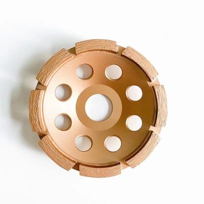 105mm 4 Inch Diamond Cup Grinding Wheel Single Row For Concrete