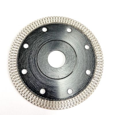 HUACHANG Hot Press 4.5 นิ้ว 115x0.8 / 1.2x10x22.23mm ใบเลื่อยวงเดือนเพชรสีน้ำเงินสำหรับวัตถุประสงค์ทั่วไป, เซรามิก, อิฐ
