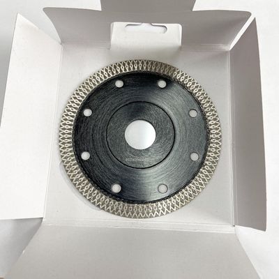 HUACHANG Hot Press 5 นิ้ว 125x0.8 / 1.2x10x22.23mm ใบเลื่อยวงเดือนเพชรสีน้ำเงินสำหรับวัตถุประสงค์ทั่วไป, เซรามิก, อิฐ