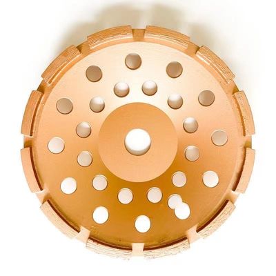 7inch 180mm วัตถุประสงค์ทั่วไป Dry Single Row Diamond Cup Wheel สำหรับคอนกรีต