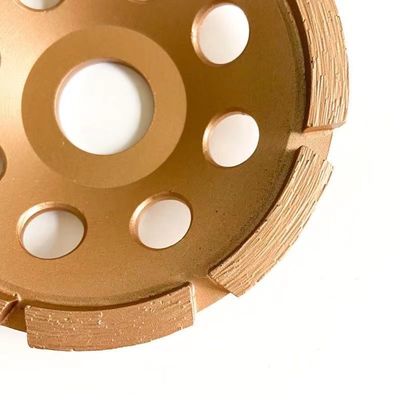 7inch 180mm วัตถุประสงค์ทั่วไป Dry Single Row Diamond Cup Wheel สำหรับคอนกรีต