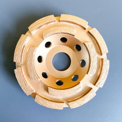 105mm 4 Double Row Diamond Cup Wheel Grinding สำหรับคอนกรีต Huachang Tools