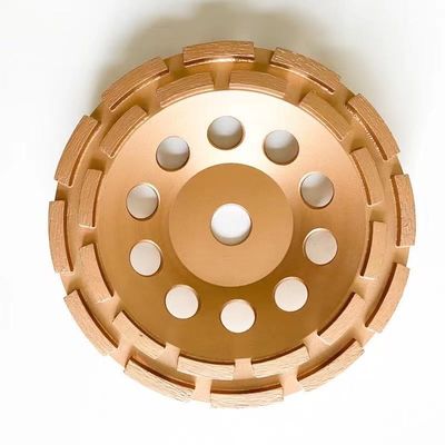 6 นิ้ว 150 มม. แข็งสองแถวถ้วยเจียร 6 Diamond Cup Wheel