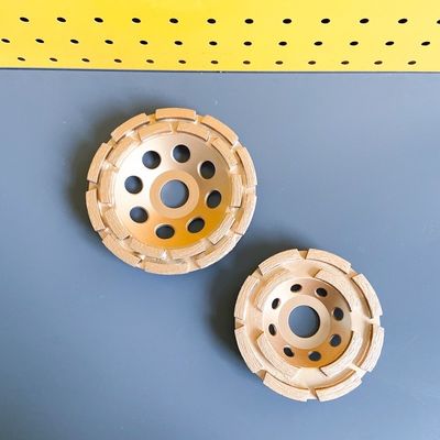 7 นิ้ว เดี่ยวแถวสองแถวเพชรถ้วยเจียร 180mm Huachang Diamond Tools