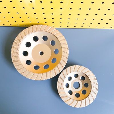 HuaChang Tool 6inch Sintered 150mm Diamond Continuous Turbo Grinding Cup Wheel For Concrete, Stone, Building Materials