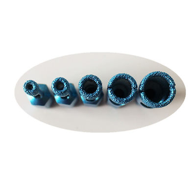 7 * 65 * 10 มม. ดอกสว่านแกนเพชรแห้งสำหรับกระเบื้อง Ganite Porcelain Marble Drill Bits คุณภาพสูงอายุการใช้งานยาวนาน