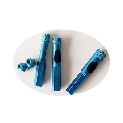 7 * 65 * 10 มม. ดอกสว่านแกนเพชรแห้งสำหรับกระเบื้อง Ganite Porcelain Marble Drill Bits คุณภาพสูงอายุการใช้งานยาวนาน