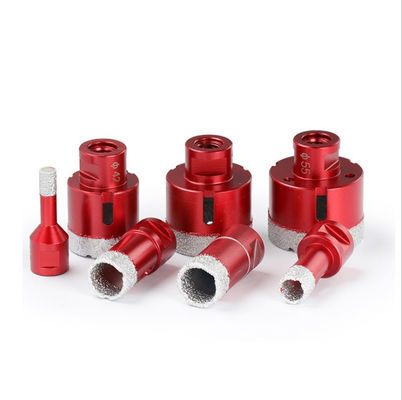 Diamond Core Bits 30 × 15 × 60 × M14 สำหรับดอกสว่านหินอ่อน Porcelain กระเบื้อง Ganite ที่มีอายุการใช้งานยาวนานคุณภาพสูง