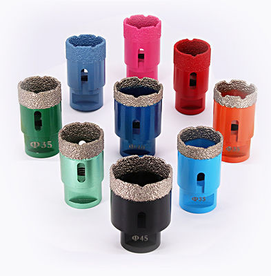 Diamond Core Bits 30 × 15 × 60 × M14 สำหรับดอกสว่านหินอ่อน Porcelain กระเบื้อง Ganite ที่มีอายุการใช้งานยาวนานคุณภาพสูง