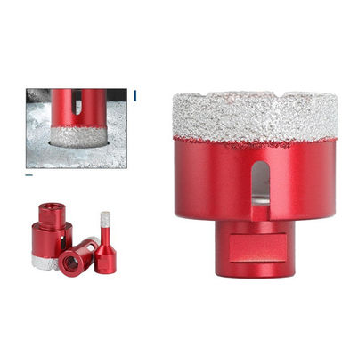 Diamond Core Bits 25 × 15 × 60 × M14 สำหรับหินอ่อนพอร์ซเลนกระเบื้อง Ganite ที่มีอายุการใช้งานยาวนานคุณภาพสูง