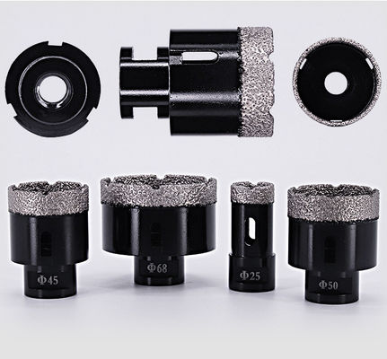 Diamond Core Bits 25 × 15 × 60 × M14 สำหรับหินอ่อนพอร์ซเลนกระเบื้อง Ganite ที่มีอายุการใช้งานยาวนานคุณภาพสูง