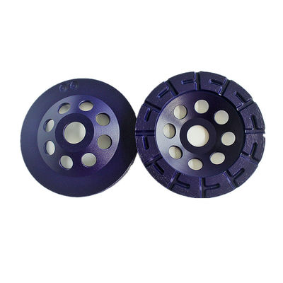 180mm Laser Welded Diamond Grinding Cup Wheel สำหรับคอนกรีต หิน วัสดุก่อสร้าง