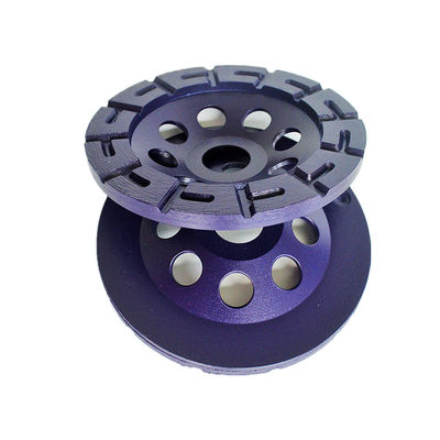 180mm Laser Welded Diamond Grinding Cup Wheel สำหรับคอนกรีต หิน วัสดุก่อสร้าง