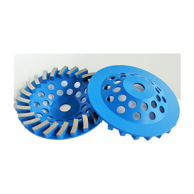150mm Laser Welded Diamond Grinding Cup Wheel สำหรับคอนกรีต หิน วัสดุก่อสร้าง
