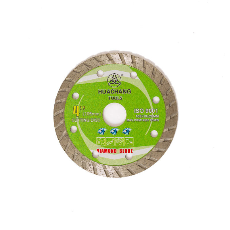 Cold Press 4inch 105*1.8/1.2*10*8*20mm Turbo Diamond Blade For General Purpose, Ceramic, Marble and Concrete