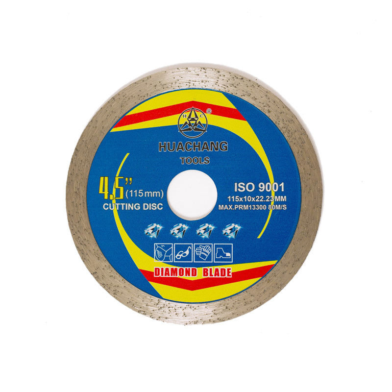 Hot Press 4.5inch 115×1.2/1.8×10×22.23mm Diamond Tile Saw Blades For General Purpose,Ceramic, Marble and Concrete