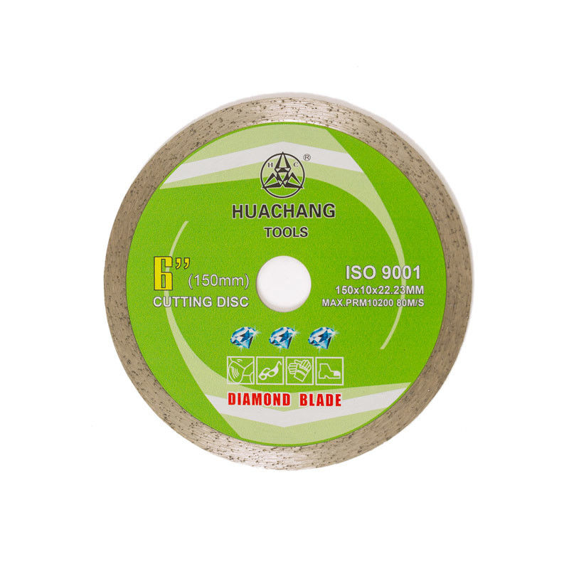 Cold Press 6inch '150×1.4/2.0×10×22.23mm ใบเลื่อยวงเดือนต่อเนื่องคุณภาพสูงสำหรับงานทั่วไป เซรามิค หินอ่อน