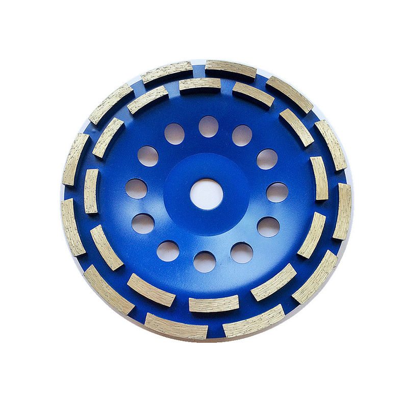 7 นิ้ว เดี่ยวแถวสองแถวเพชรถ้วยเจียร 180mm Huachang Diamond Tools