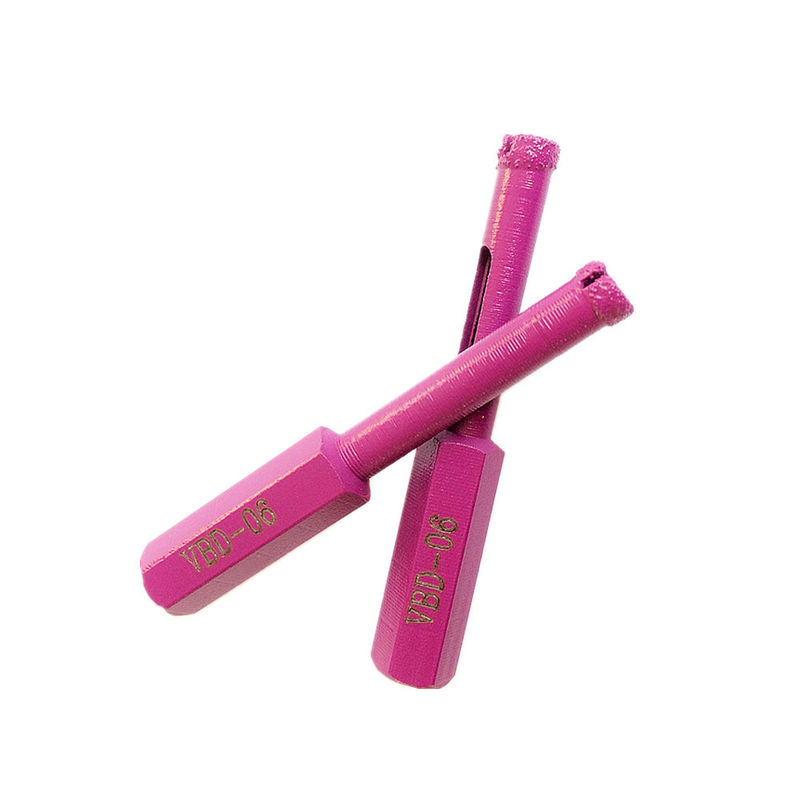7 * 65 * 10 มม. ดอกสว่านแกนเพชรแห้งสำหรับกระเบื้อง Ganite Porcelain Marble Drill Bits คุณภาพสูงอายุการใช้งานยาวนาน