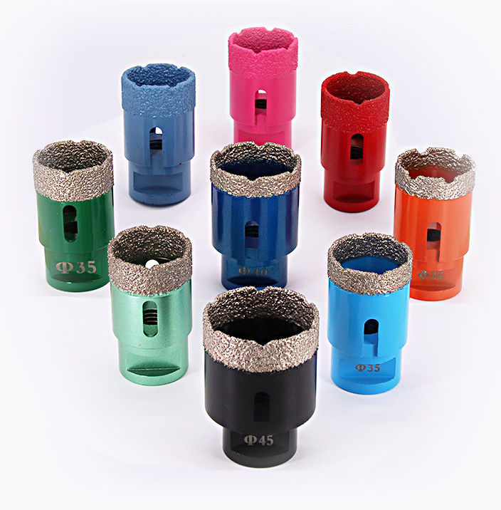 Diamond Core Bits 30 × 15 × 60 × M14 สำหรับดอกสว่านหินอ่อน Porcelain กระเบื้อง Ganite ที่มีอายุการใช้งานยาวนานคุณภาพสูง