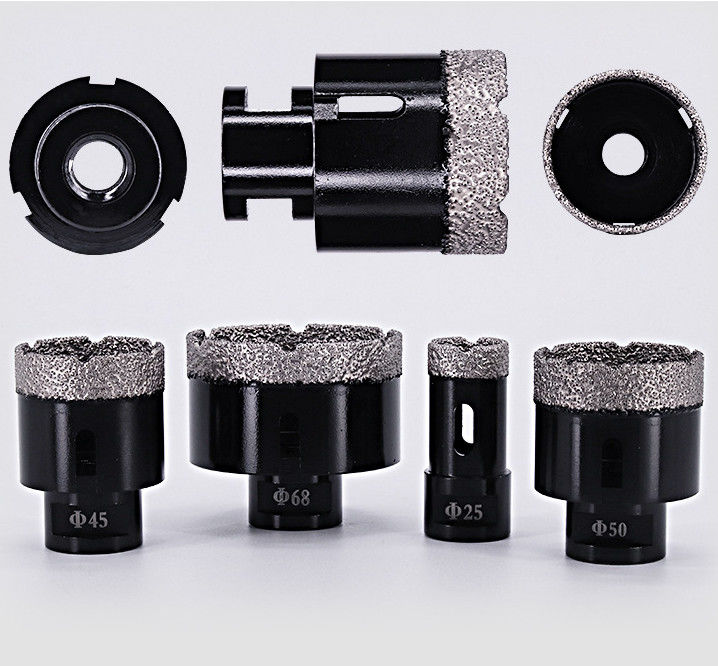 Diamond Core Bits 25 × 15 × 60 × M14 สำหรับหินอ่อนพอร์ซเลนกระเบื้อง Ganite ที่มีอายุการใช้งานยาวนานคุณภาพสูง