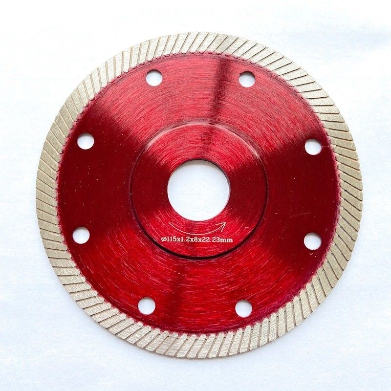 5 นิ้ว 125x0.8/1.2x8x22.23 มม. ใบมีดเซรามิกสำหรับวัตถุประสงค์ทั่วไป, เซรามิก, อิฐ