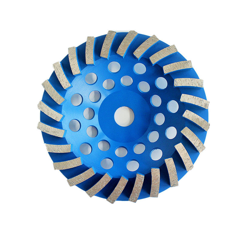 150mm Laser Welded Diamond Grinding Cup Wheel สำหรับคอนกรีต หิน วัสดุก่อสร้าง