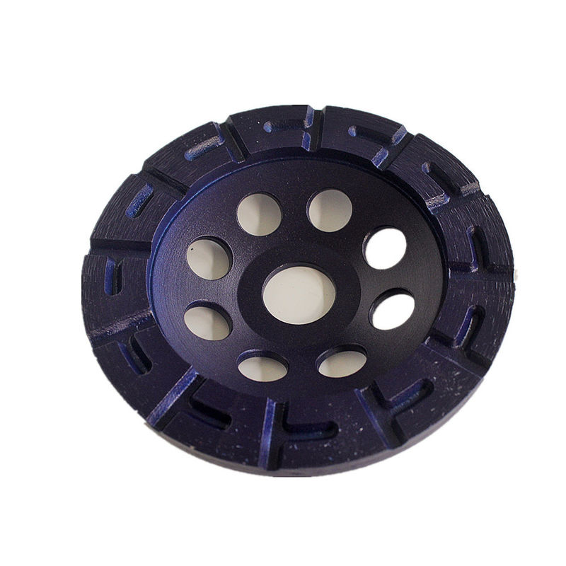 180mm Laser Welded Diamond Grinding Cup Wheel สำหรับคอนกรีต หิน วัสดุก่อสร้าง