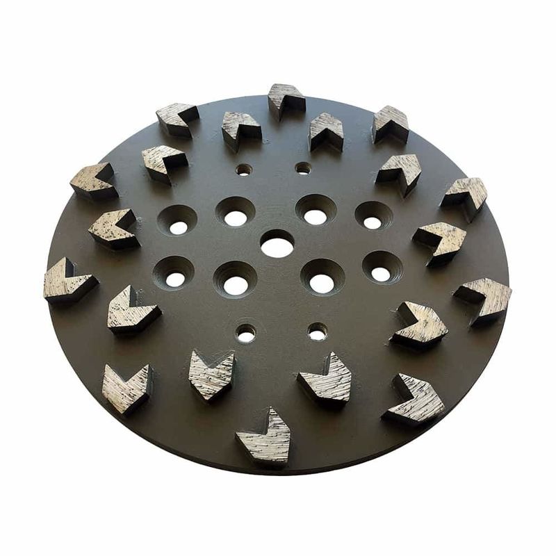 230mm Laser Welded Diamond Grinding Cup Wheel สำหรับคอนกรีต หิน วัสดุก่อสร้าง